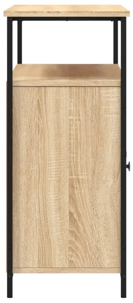 vidaXL Ντουλάπι Sonoma δρυς 100x35x80 εκ. Επεξεργασμένο Ξύλο
