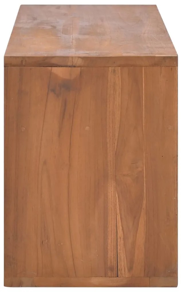 vidaXL Έπιπλο Τηλεόρασης 90 x 30 x 40 εκ. από Μασίφ Ξύλο Teak