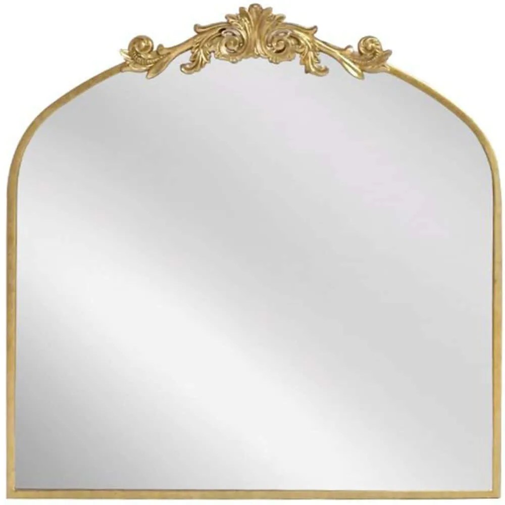 Καθρέπτης Τοίχου Dia 661-2023-GOLD 80x3x80cm Gold Artekko Μέταλλο,Γυαλί