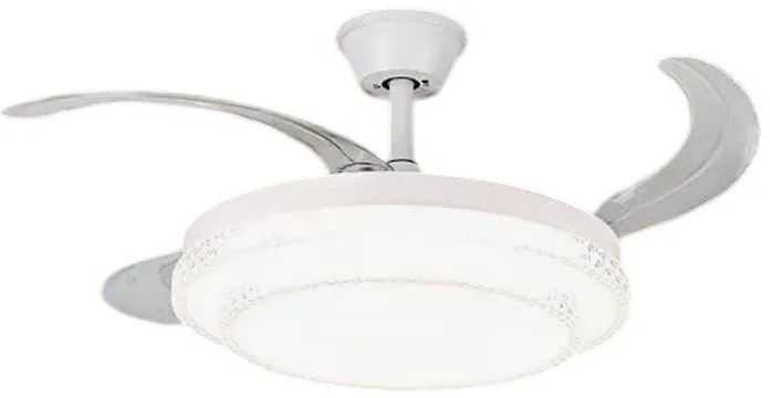 Ανεμιστήρας οροφής &amp; φωτιστικό - DS-8049 - 2*48W Λευκό