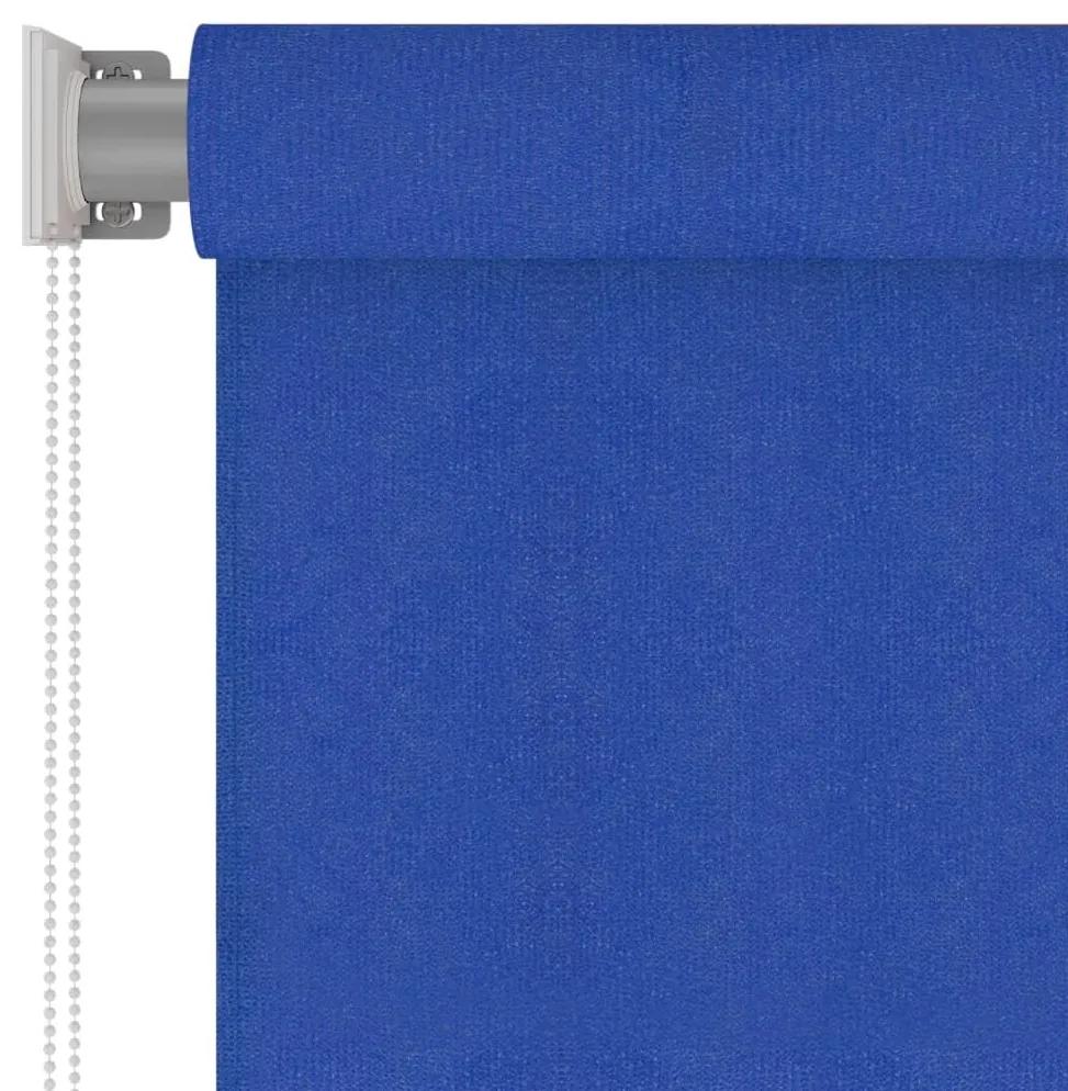 Στόρι Σκίασης Ρόλερ Εξωτερικού Χώρου Μπλε 160 x 140 εκ. HDPE - Μπλε