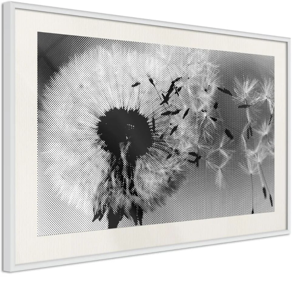 Αφίσα - Dandelion in the Wind - 30x20 - Χρυσό - Χωρίς πασπαρτού