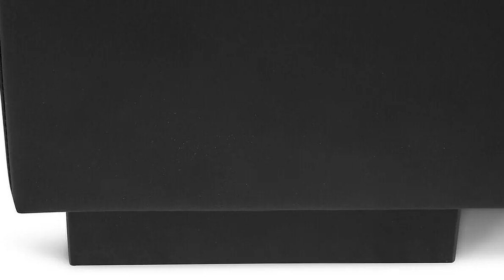 Γωνιακός Καναπές Scandinavian Choice C116, Μαύρο, 345x285x80cm, Πόδια: Ξύλο | Epipla1.gr