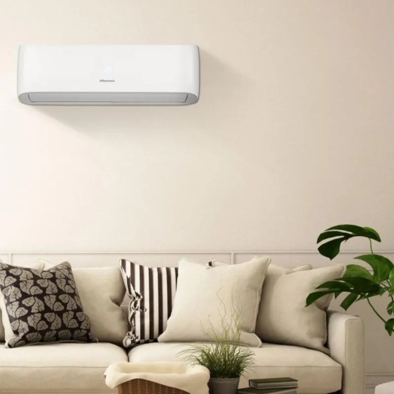 Κλιματιστικό Inverter Hisense Easy Smart CA35YR03, 12000 BTU, 25 m2, A++, Αθόρυβη λειτουργία, FreezeProtect έως -15°C, Λευκό