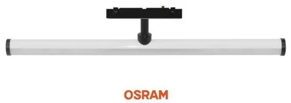 Γραμμικό Φωτιστικό Ράγας LED 12W 4000K 60x2,6cm Spotlight-6679-Μαύρο 6679