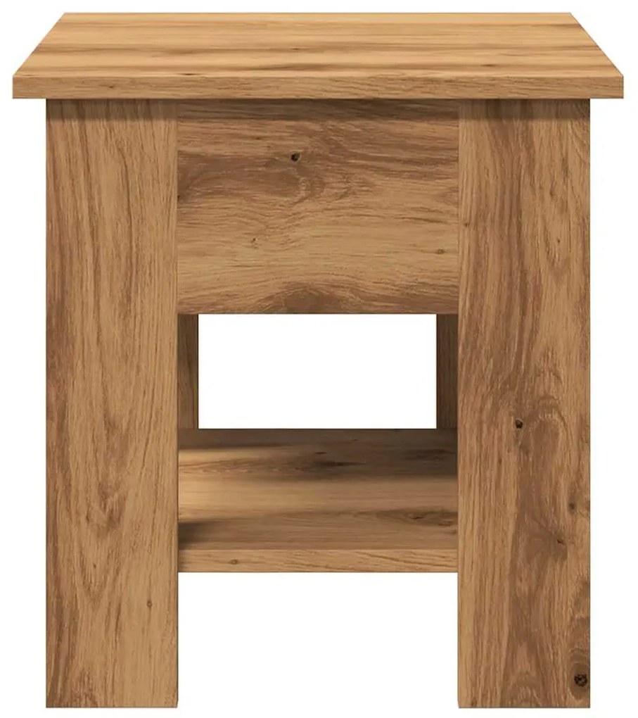 vidaXL Τραπεζάκι σαλονιού Artisan Oak 40x40x42 cm Κατασκευασμένο ξύλο