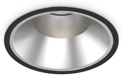 Χωνευτό Φωτιστικό Οροφής LED 42W Μαύρο IP54 3000K Off 266596 Ideal Lux 266596