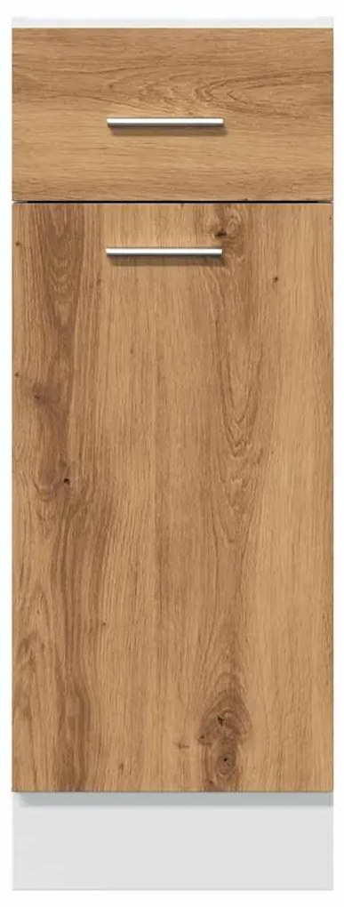 vidaXL Συρτάρι κάτω ντουλάπι Artisan Oak Κατασκευασμένο ξύλο