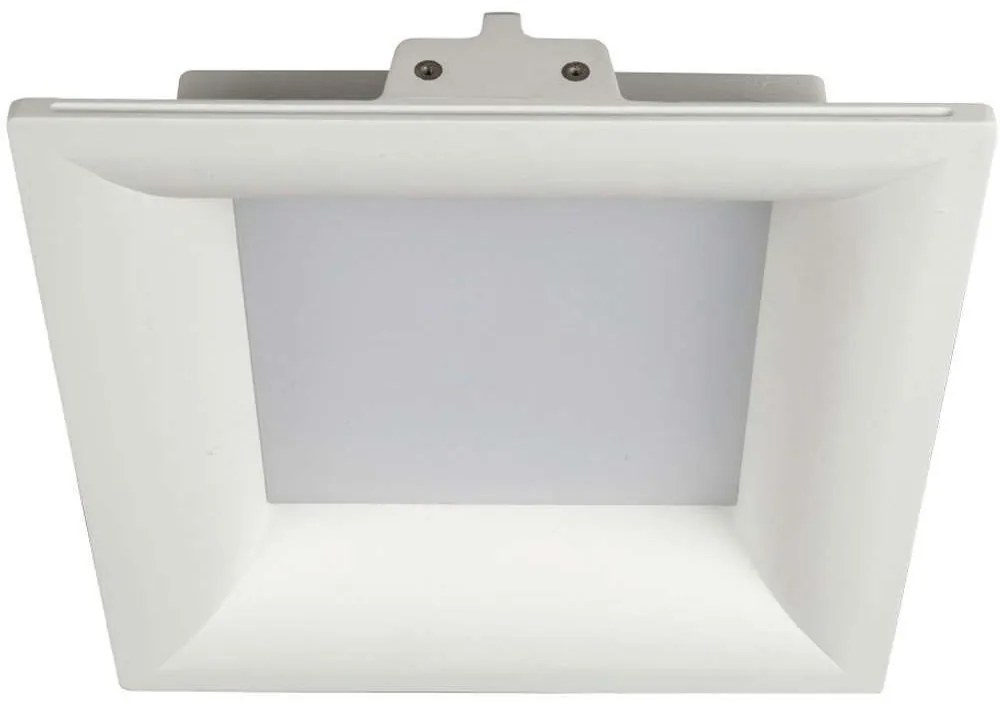 Φωτιστικό Oροφής Χωνευτό VK/09031 33x33x9,7cm Led 18W 3000K White VKLed