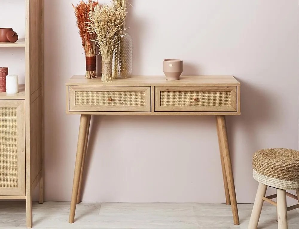 ΚΟΝΣΌΛΕΣ & ΜΠΟΥΦΈΔΕΣ (ΈΠΙΠΛΑ ΕΙΣΌΔΟΥ) BALI 2 DRAWER CONSOLE A1/M1 HD5132