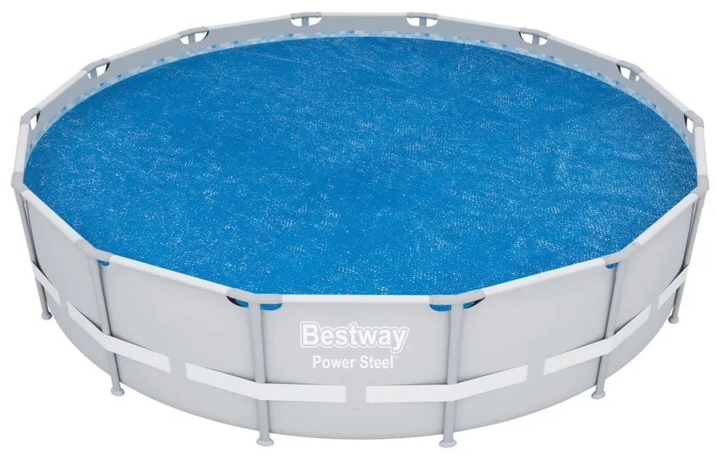 Bestway Κάλυμμα Πισίνας Ηλιακό Flowclear 427 εκ. - Μπλε