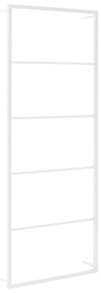 Βάση για Πετσέτες Επιτοίχια Λευκό 45 x 10 x 115 εκ. Ατσάλινη - Λευκό