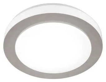 Πλαφονιέρα LED Ira Νίκελ ματ-Λευκό ματ από την Fischer Honsel-23093-Λευκό 23093