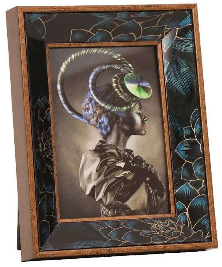 Κορνίζα MAF134 10x15cm Blue Espiel Polyresin