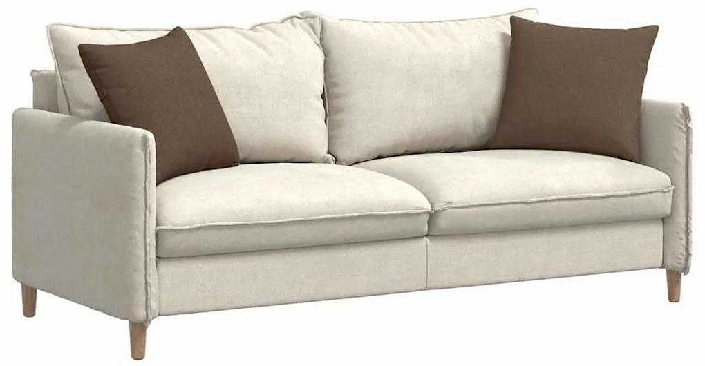 vidaXL Μαξιλάρι Καναπέ 2 pcs Καφέ 45 x 45 cm ύφασμα