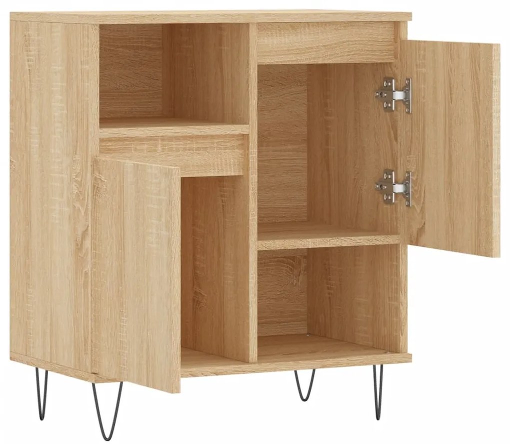 vidaXL Συρταριέρα Sonoma Δρυς 60x35x70 εκ. Επεξεργασμένο Ξύλο