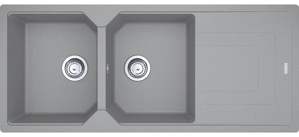 Franke Urban UBG 621 Stone Grey Γρανιτένιος Νεροχύτης 80cm