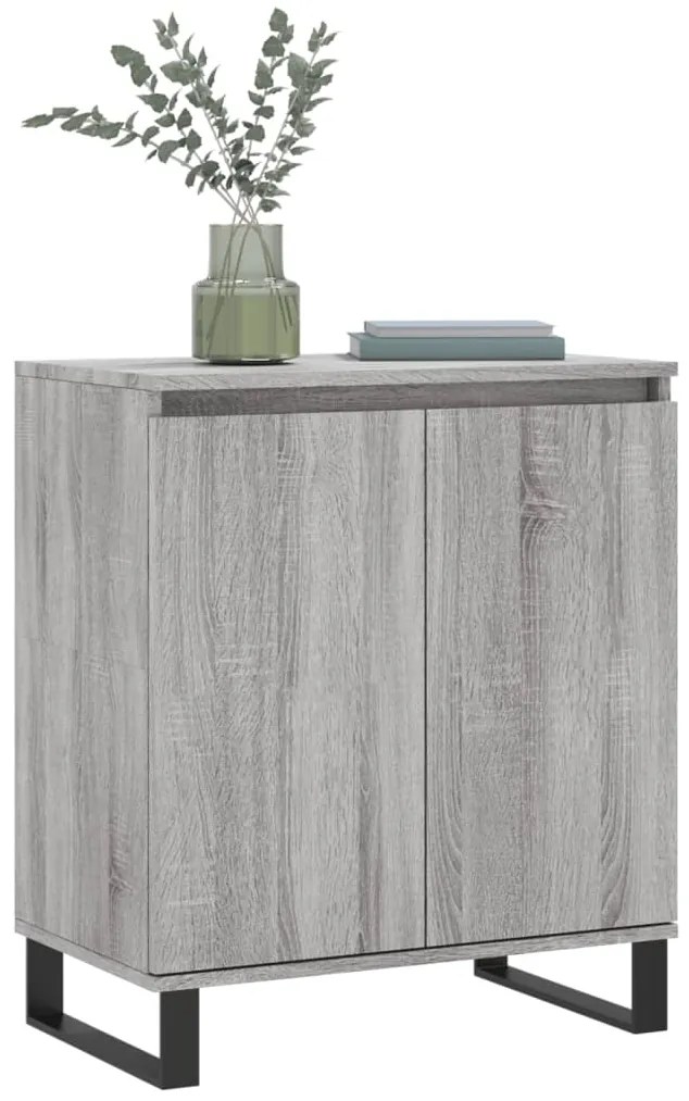 vidaXL Ντουλάπι Γκρι Sonoma 60x35x70 εκ. από Επεξεργασμένο Ξύλο