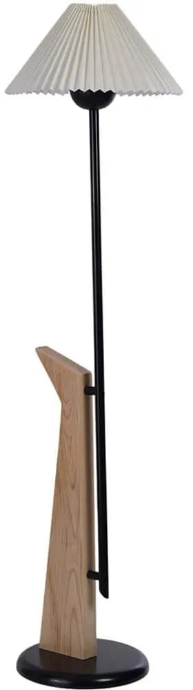 Φωτιστικό Δαπέδου 534LUN5527 Φ38x146cm 1xE27 40W Multi-Oak Opviq