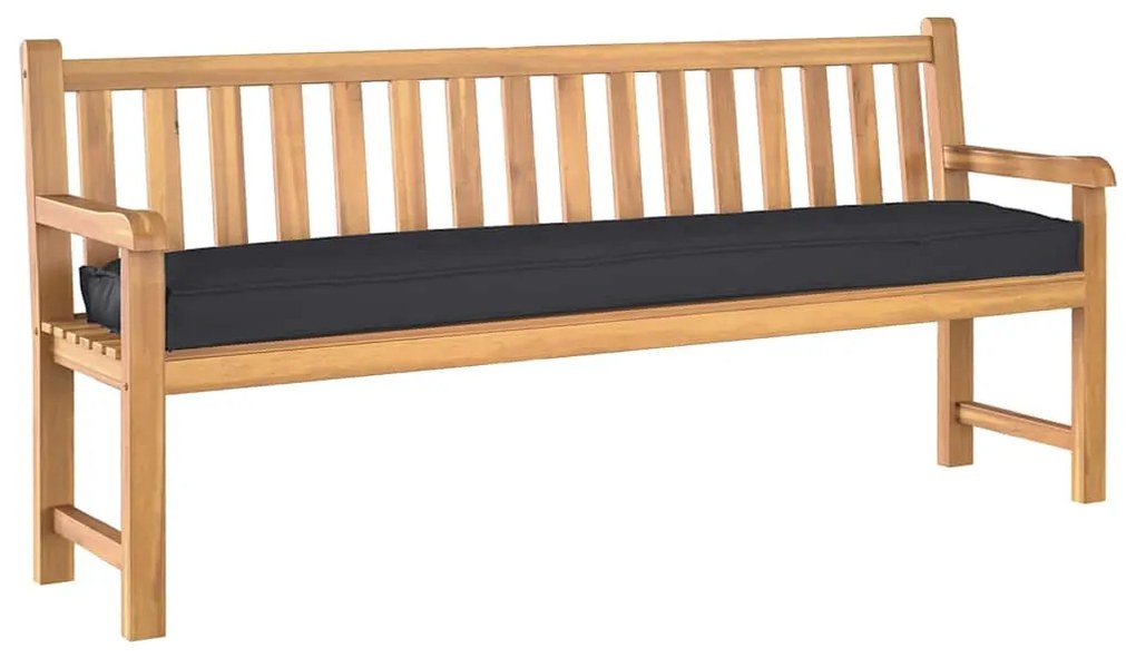 vidaXL Μαξιλάρι παλέτας Μαύρο 180 x 40 x 8 εκ. Ύφασμα Oxford