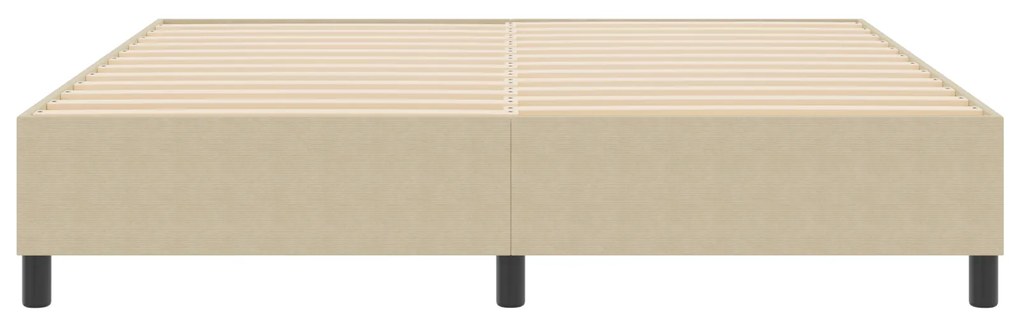 vidaXL Κρεβάτι Box Spring Ανοιχτό Πράσινο Γκρι Σούπερ Κινγκ Από Κορδέλα