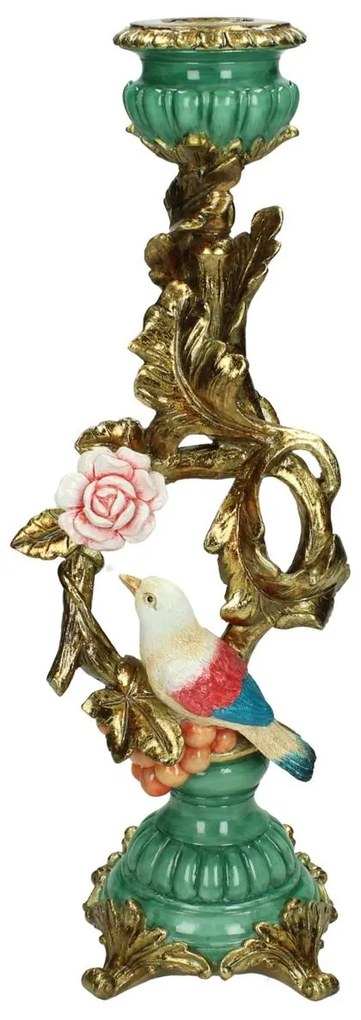 Κηροπήγιο ArteLibre Πολύχρωμο Polyresin 11x9.5x34.8cm Arte-05151677