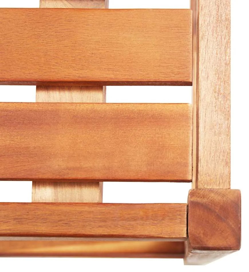 vidaXL Καρέκλες Μπαρ 2 τεμ. από Μασίφ Ξύλο Ακακίας