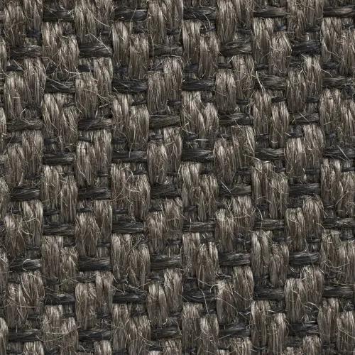 Φυσική ψάθα Togo 7606 - Recycled Cotton Ribbon - Dark Grey