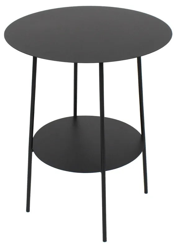 SIMPLE SIDE TABLE ΜΑΥΡΟ 40x40xH50cm - 04-1122