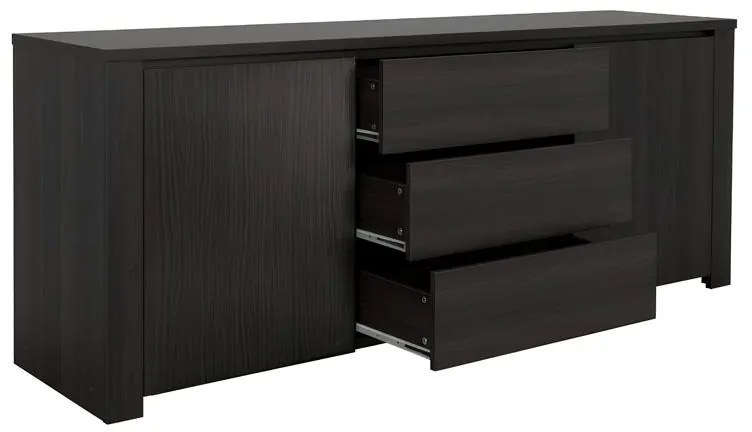 Μπουφές Kalya σε wenge απόχρωση 220x49x89.5εκ 220x49x89.5 εκ.