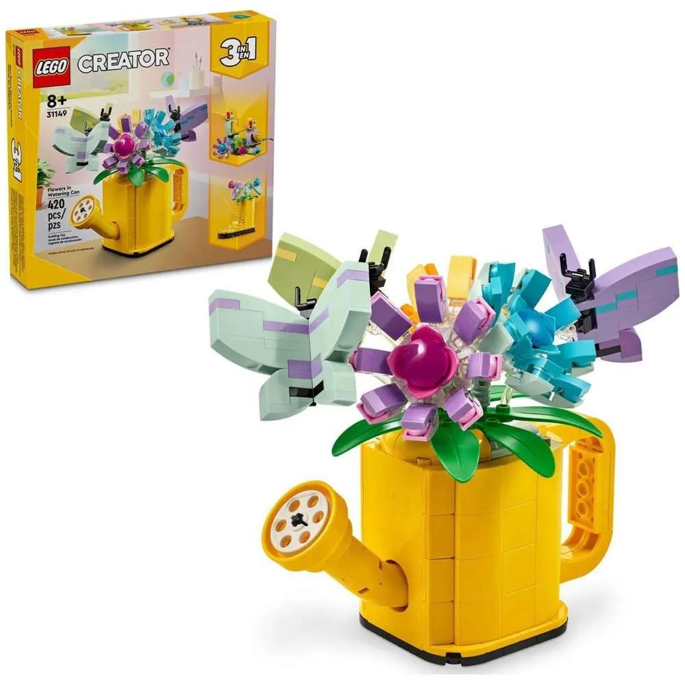 Παιχνίδι Ποτιστήρι Με Δημιουργίες Λουλουδιών 31149 3σε1 Yellow-Multi Lego