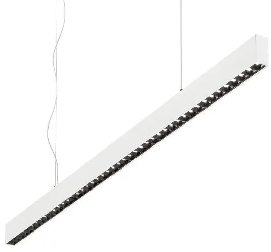 Γραμμικό Φωτιστικό Κρεμαστό LED 30W Λευκό 3000Κ Office 271194 Ideal Lux 271194