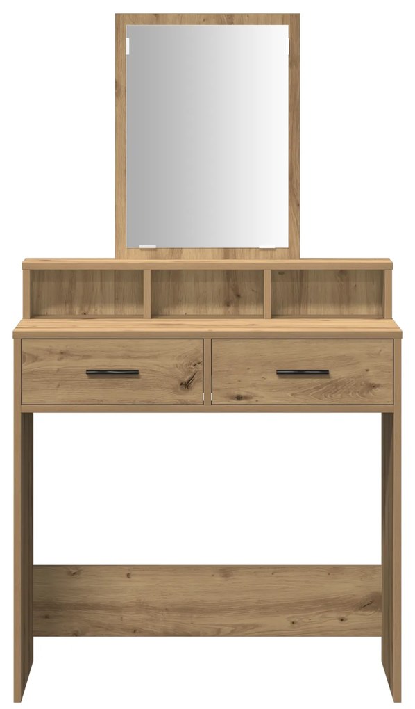 vidaXL Κομμό Υπνοδωματίου με συρτάρι Artisan Oak 79 x 41 x 140 εκ.