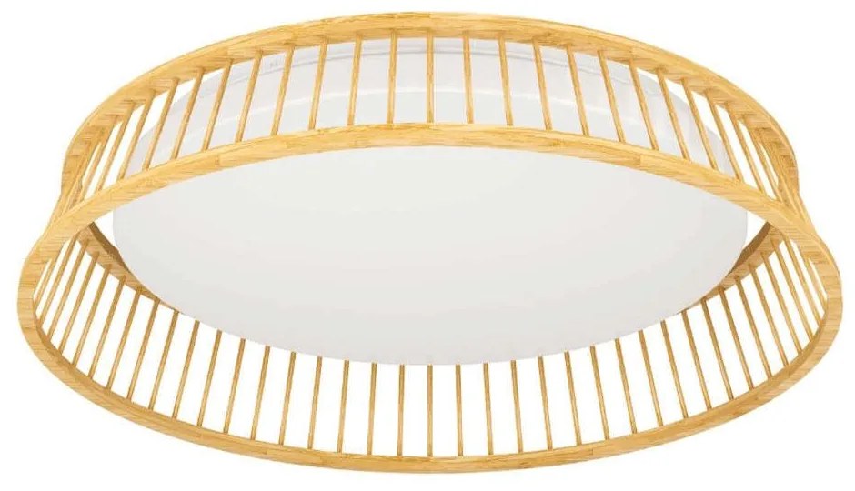 Φωτιστικό Οροφής - Πλαφονιέρα Luppineria 900797 45x9,5cm Led 3000K IP20 Natural-White Eglo