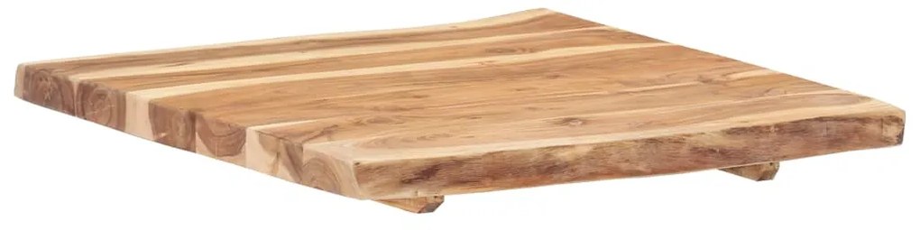 vidaXL Επιφάνεια Τραπεζιού 58 x (50-60) x 3,8 εκ. Μασίφ Ξύλο Ακακίας