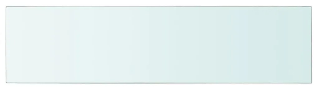 Ράφι Πάνελ Διάφανο 100 x 25 εκ. Γυάλινο - Διαφανές