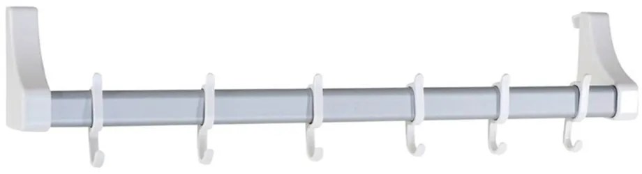 Κρεμάστρα Πόρτας 6 Θέσεων Wenko White 4340011100
