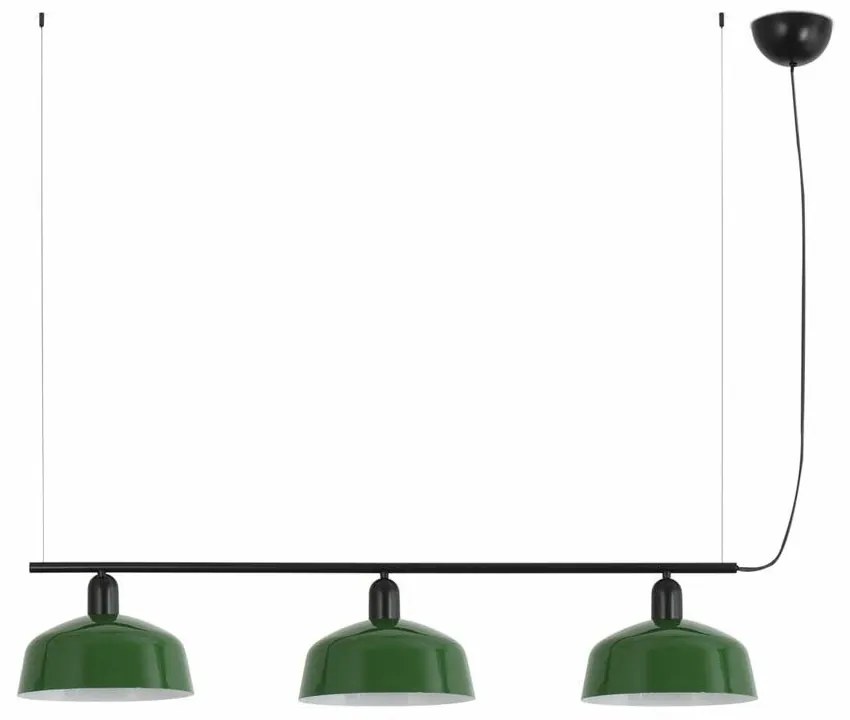 Φωτιστικό Οροφής - Ράγα Tatawin Metal M 20338-149 3xE27 210x100cm Black-Green Faro Barcelona