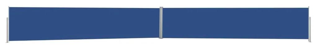 Σκίαστρο Πλαϊνό Συρόμενο Βεράντας Μπλε 140 x 1200 εκ. - Μπλε