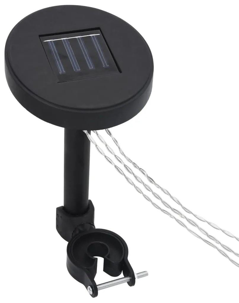 vidaXL Λαμπάκια LED για Κιόσκι με Ηλιακό Πάνελ