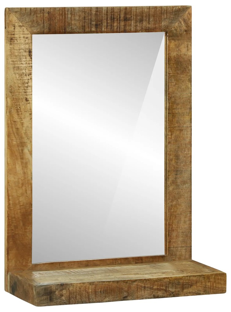 vidaXL Καθρέφτης  50x22x70 cm Μασίφ Ρουστίκ Ξύλο Μάνγκο