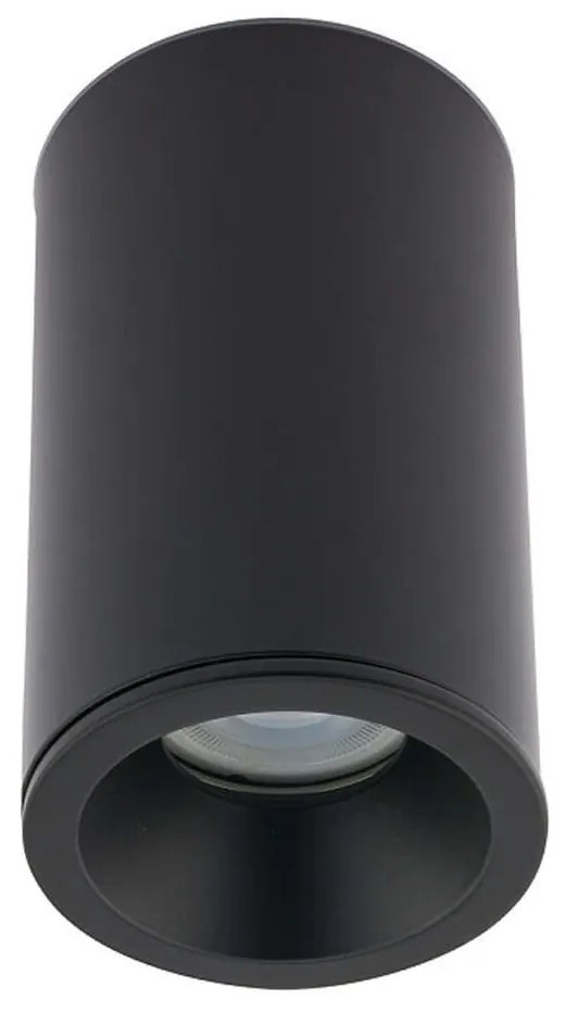 Φωτιστικό Οροφής - Σποτ Alpha 8363 1xGU10 15W Black Nowodvorski Aluminium, Glass