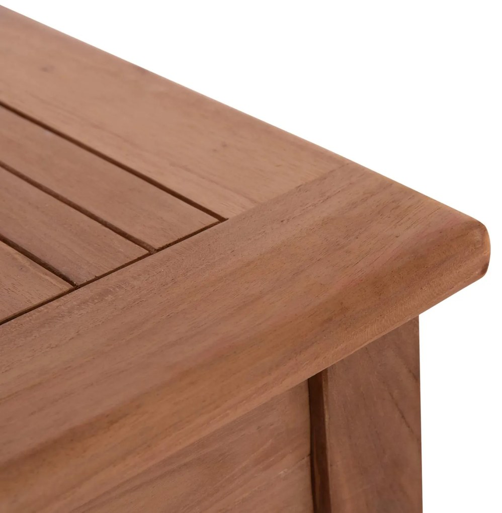 Τραπέζι Μπάρ CRANSTON C18111 Ξύλο ΤΕΑΚ Φυσικό 120x60x105Υ εκ. 120x60x105 εκ.