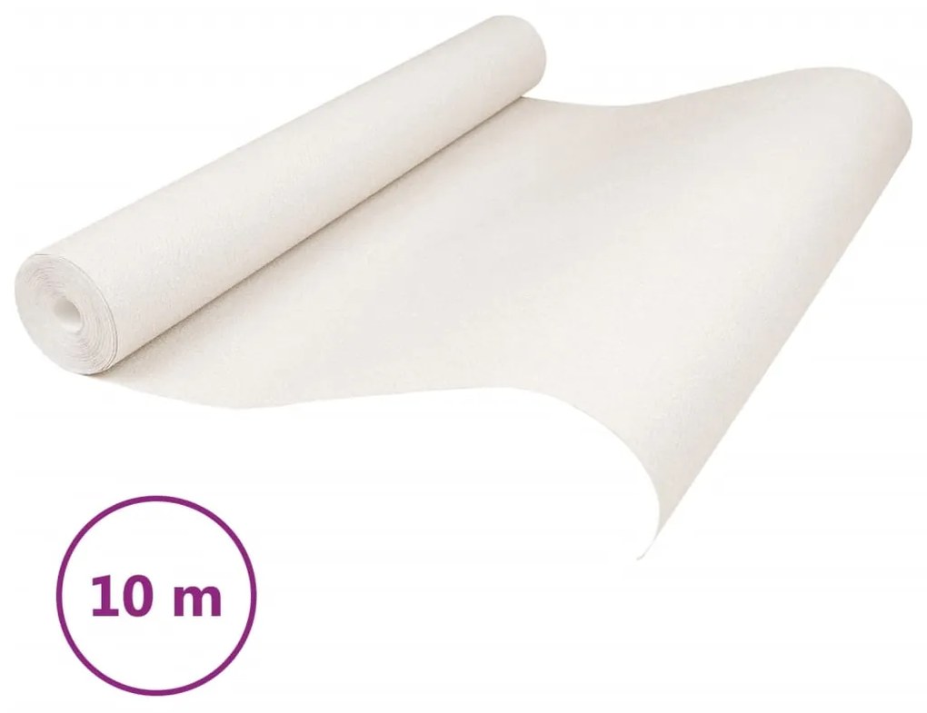 vidaXL Ταπετσαρία 3D Μονόχρωμη Καφέ 10x0,53μ Non-woven