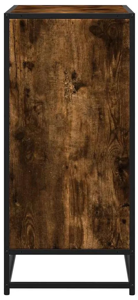 vidaXL Sideboard Καπνιστή δρυς 62x35x76 cm Κατασκευασμένο ξύλο