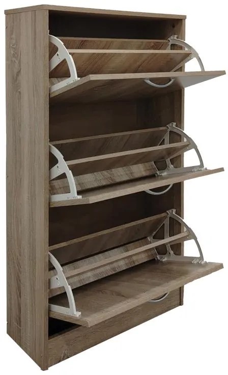 Παπουτσοθήκη Savaz σε sonoma απόχρωση 60x24x114εκ 60x24x114 εκ.