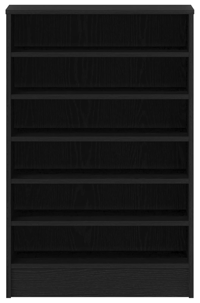 vidaXL Ντουλάπα Παπουτσιών Μαύρο Δρύς 60x35x92 εκ Επεξεργασμένο Ξύλο