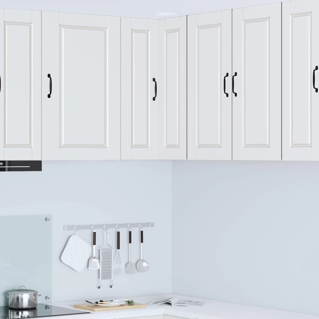 vidaXL Ντουλάπα Κουζίνας Λευκό 57 x 57 x 80 εκ. Επεξεργασμένο ξύλο