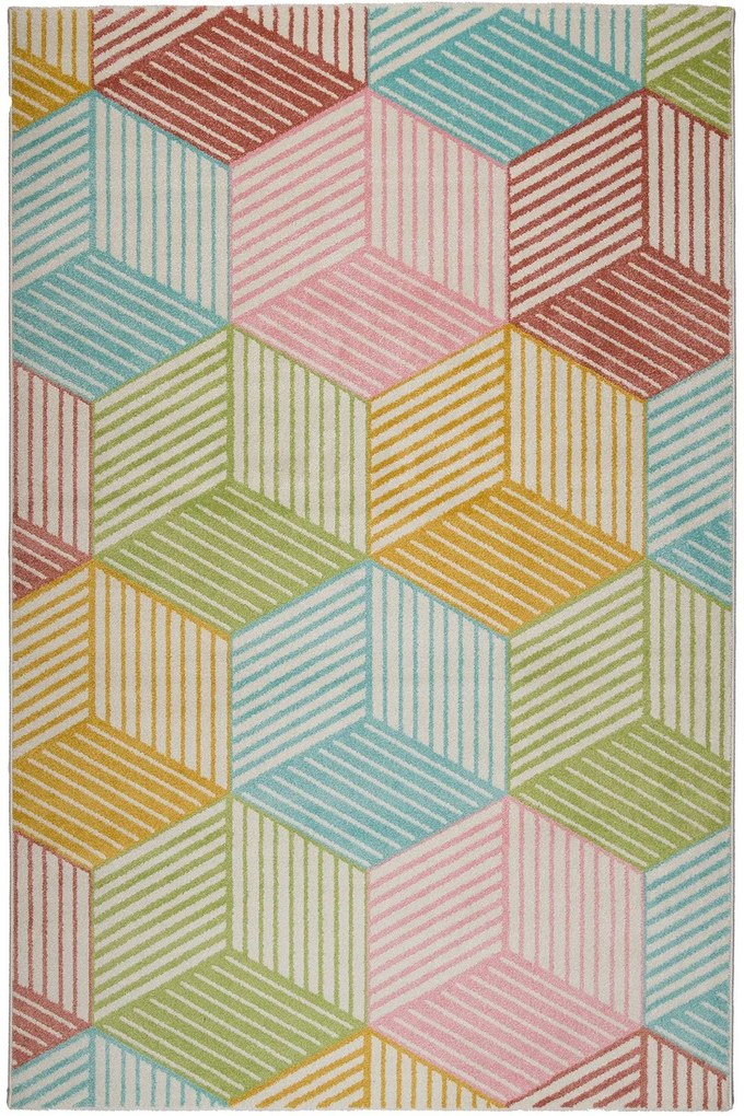 Χαλί Wish 5094 W Multi Βιοκαρπέτ 200X285cm