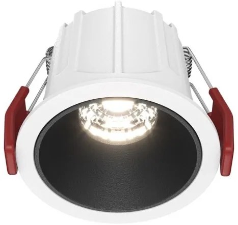 Χωνευτό Σποτ Οροφής Alfa LED 10W 4000K Μαύρο-Λευκό DL043-01-10W4K-RD-WB MAYTONI-DL043-01-10W4K-RD-WB-Μαύρο-Λευκό DL043-01-10W4K-RD-WB